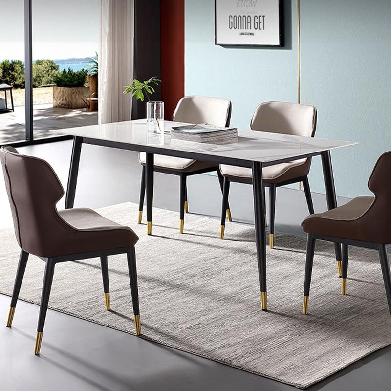 Upholstered Dining Side Chair Leather Dining Chair for Dining Room