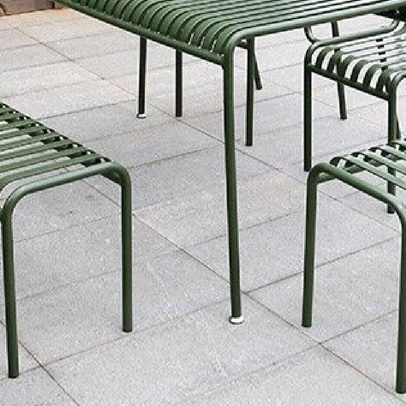 Modern Style Iron Courtyard Table Waterproof Geometric Table