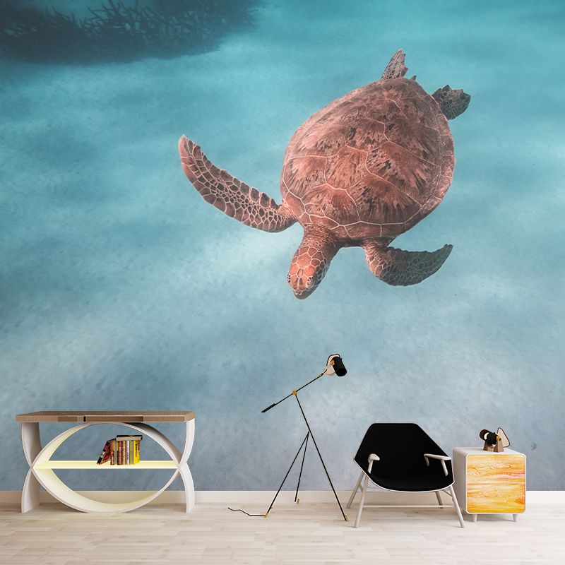 Environment Friendly Wallpaper Underwater Living Room Wallpaper