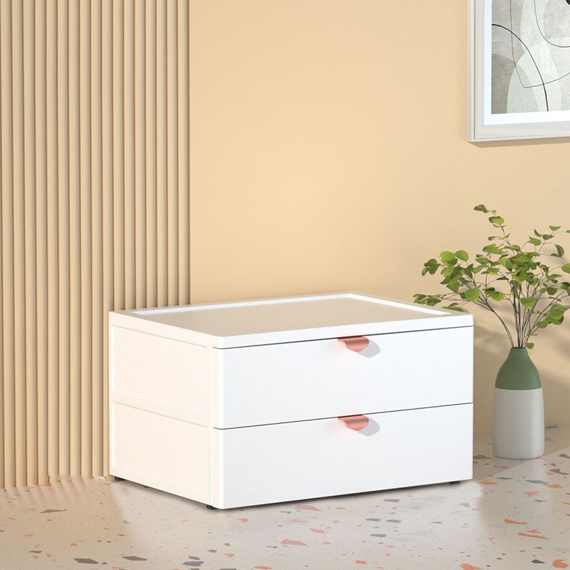 Modern Nordic File Cabinet Lateral Plastic Filing Cabinet with Drawers