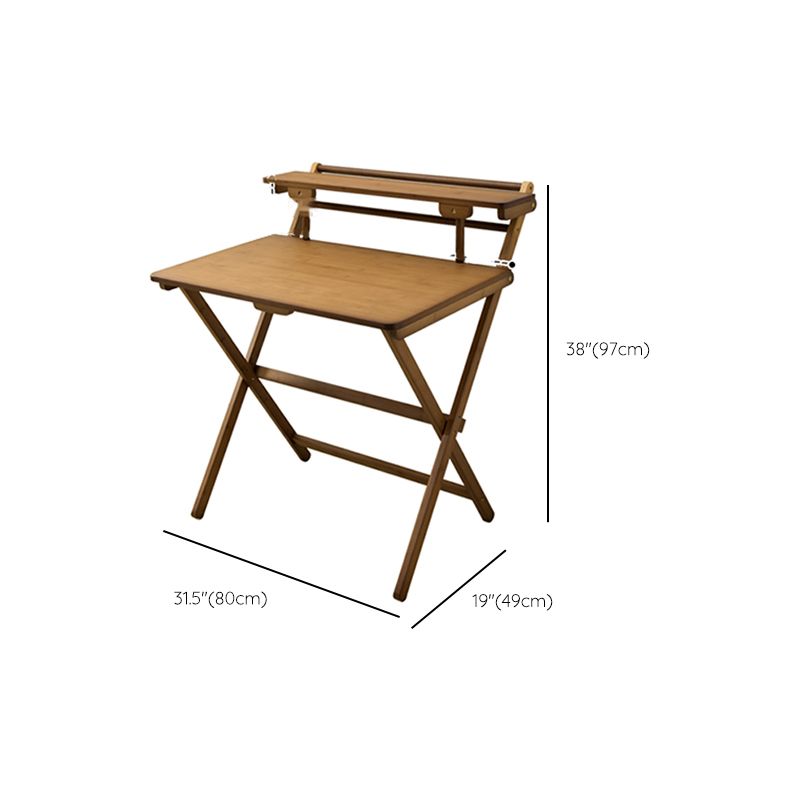 Wood Lap Desk and Chair Kids Writing Desk 19.29"W Child Desk