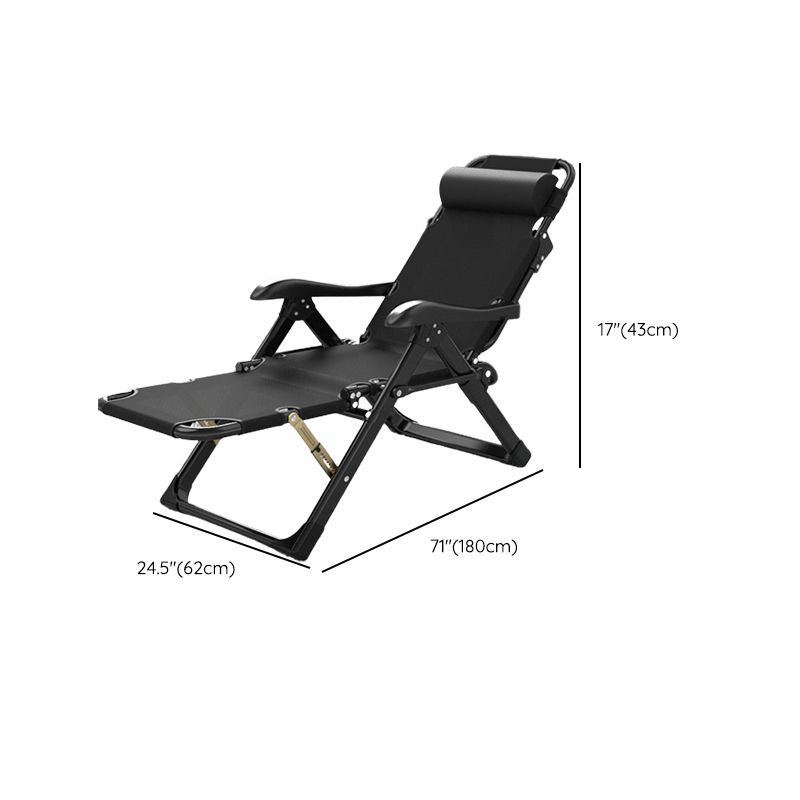 Adjustable Single Ergonimic Recliner with Metal Legs and Removable Cushions