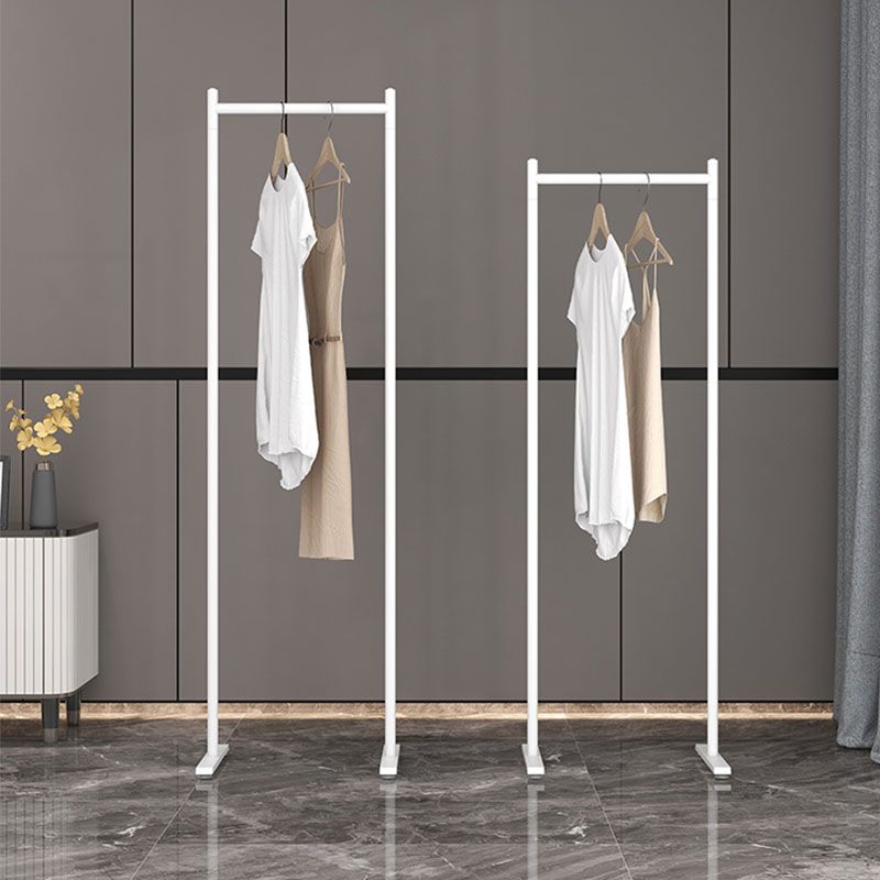 Industrial Minimalist Style Coat Rack Pure Color Metallic Free Standing Coat Rack