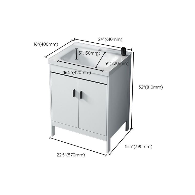 Aluminum Bathroom Vanity Modern Bathroom Vanity Set for Bathroom