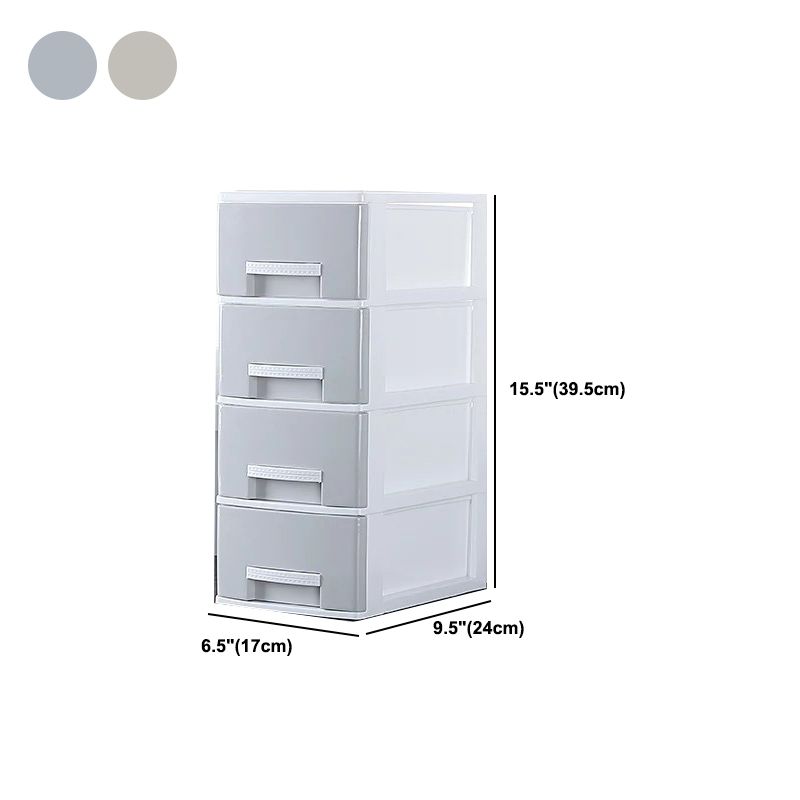 Modern Cabinet Plastic with Drawers Filing Cabinet for Home Office