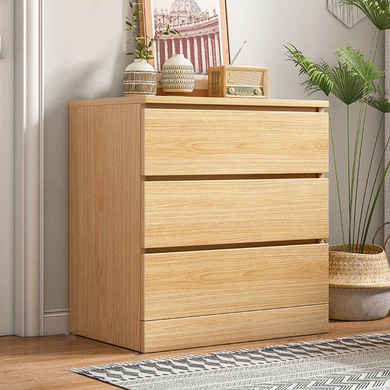 16.1" Wide Wooden Storage Chest Contemporary Lingerie Chest for Bedroom