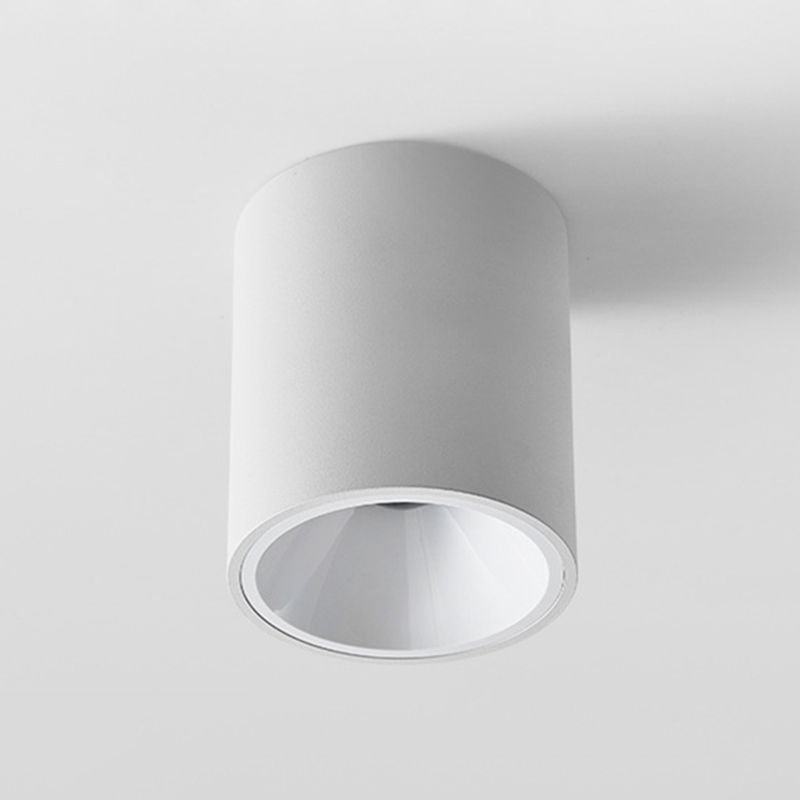 Modern Simple Style Aluminum Ceiling Light Cylinder Shape LED Ceiling Lamp for Living Room