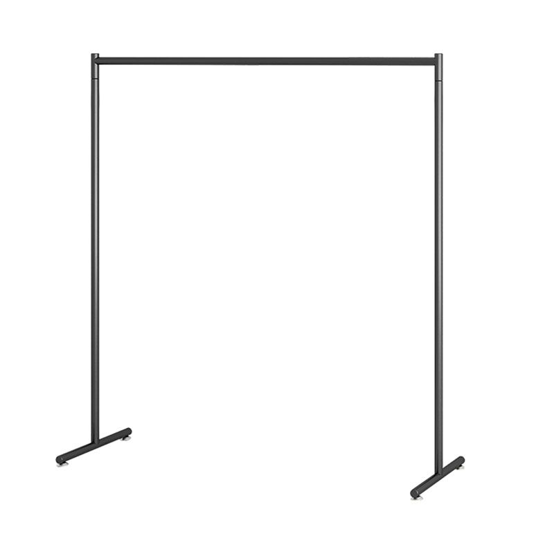 Contemporary Coat Rack Hanging Rail Metal Framed Entry Coat Hanger