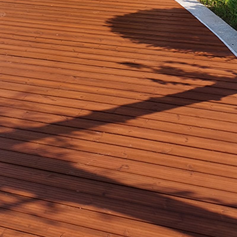 Modern Hardwood Deck Tiles Solid Wood Nail Flooring Planks for Patio