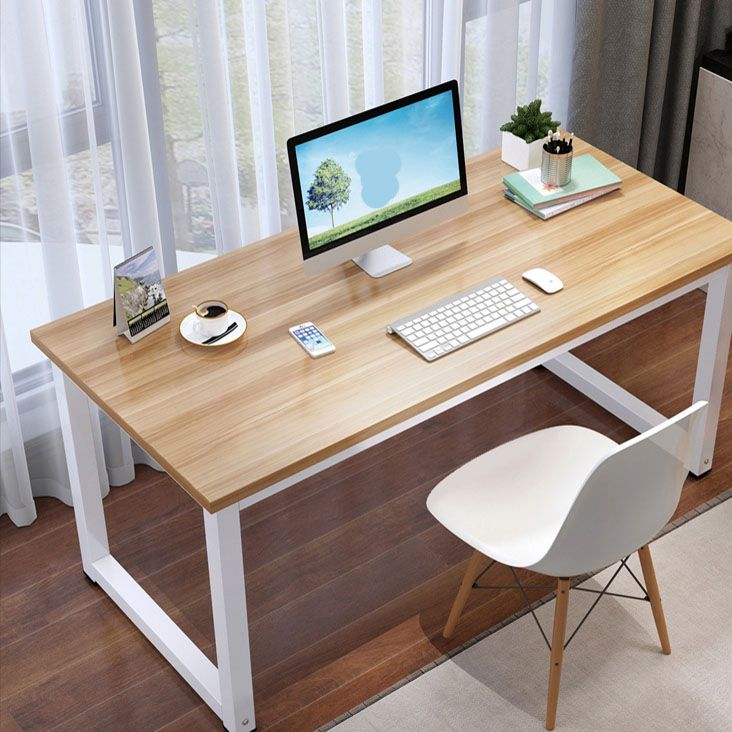 Mission Style Home Bedroom Desk Rectangular Office Artificial Wood Writing Desk