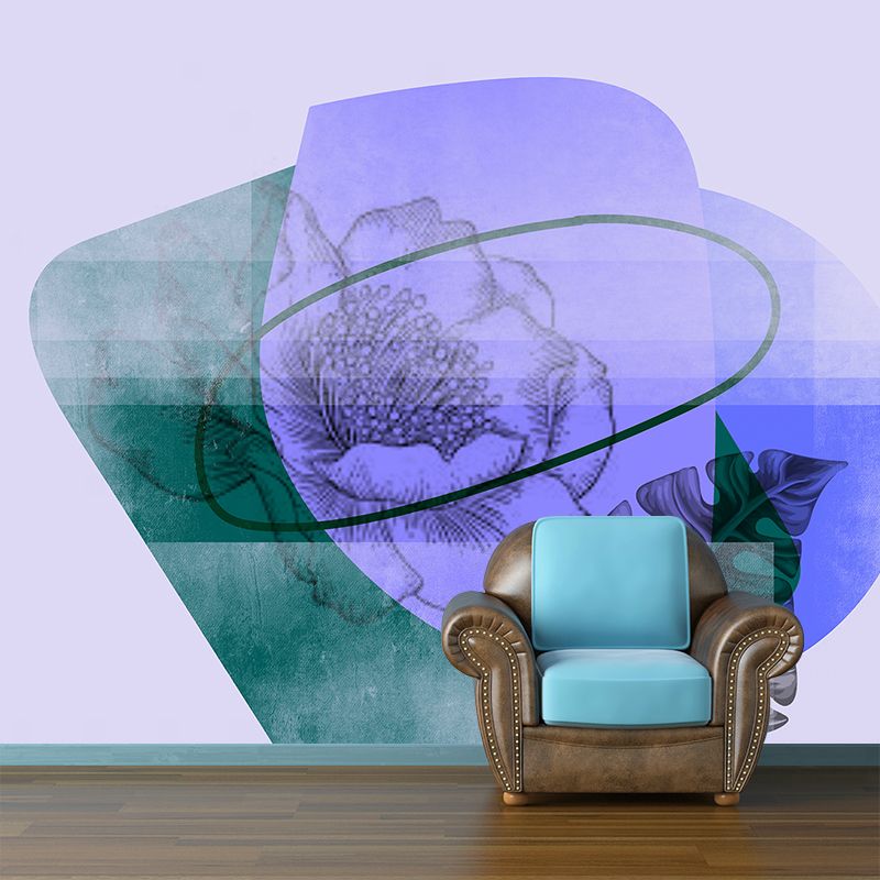 Decorative Wall Mural Wallpaper Bohemian Style Sitting Room Wall Mural