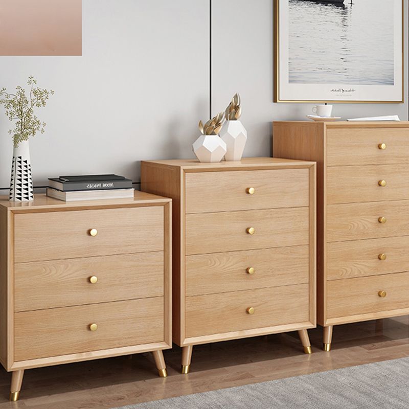 Bedroom Wooden Storage Chest Dresser Modern Storage Chest with Drawers