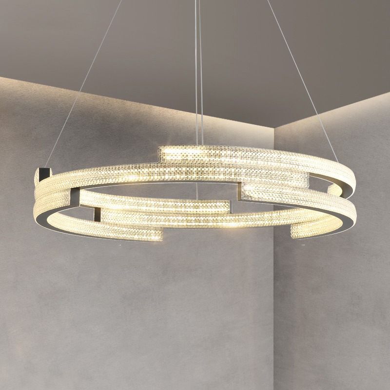 Lustre de style luxe moderne