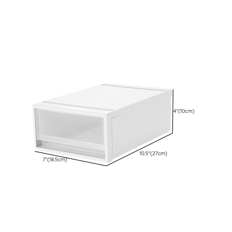 Modern Transparent Filing Cabinet Plastic Drawer File Cabinet for Office