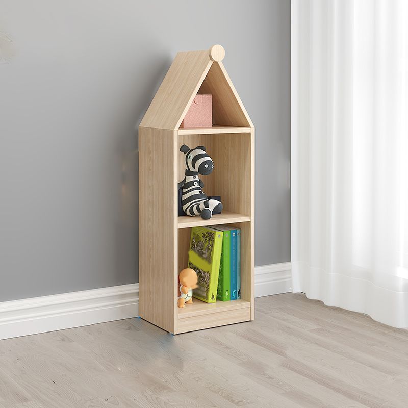 Solid Wood Kids Storage Cubby Nordic Home Freestanding Bookcase