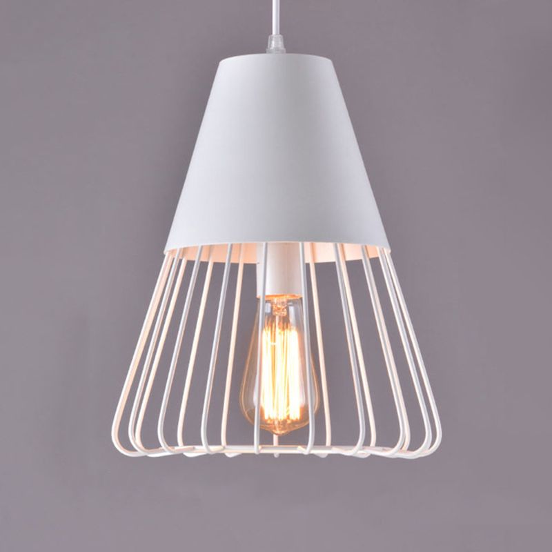 Geometric Shaped Metal Hanging Light Nordic Style Restaurant Pendant Light Fixture