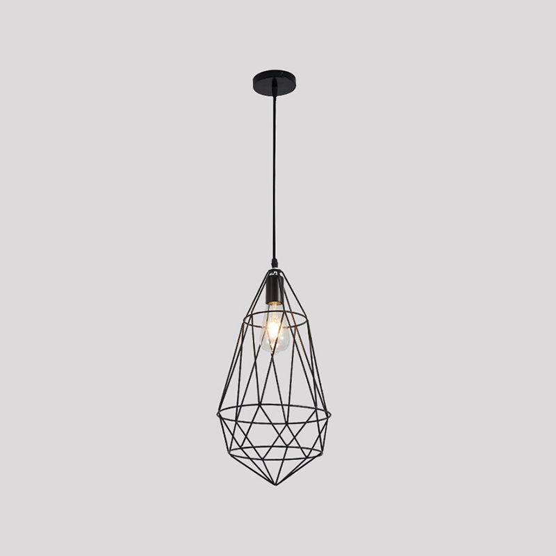 Géométrique Hanging Light Modern Style Metal 1 Light Hanging Light Kit