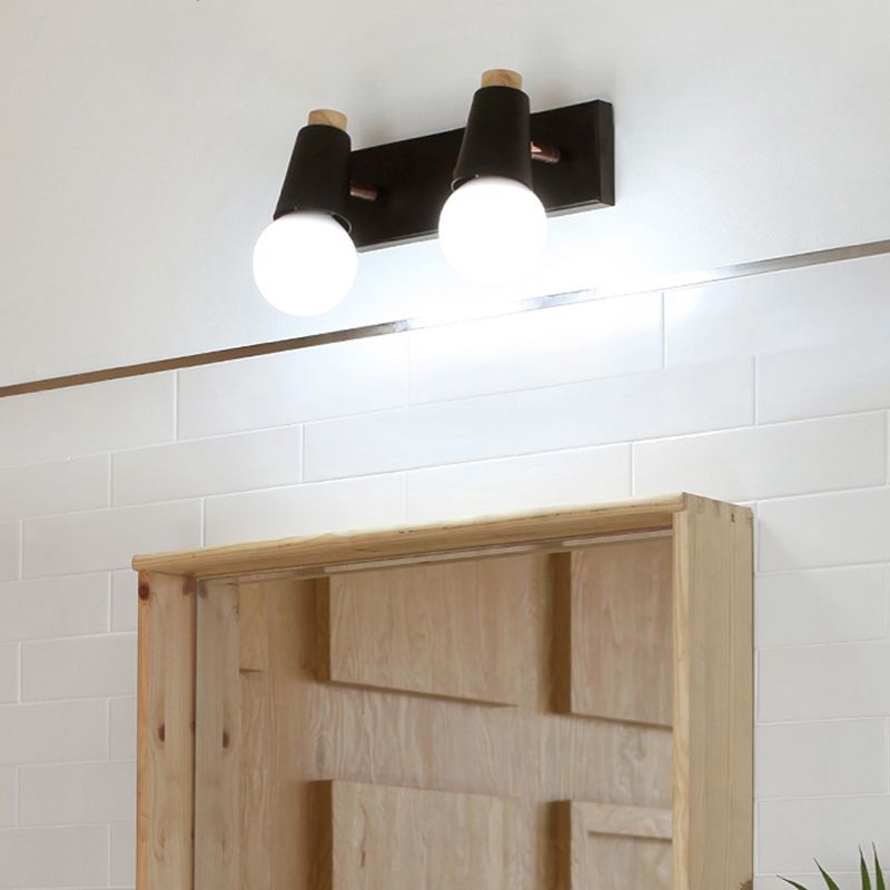 Industrial Simple Vanity Light Household Wall Light Sconce for Washroom