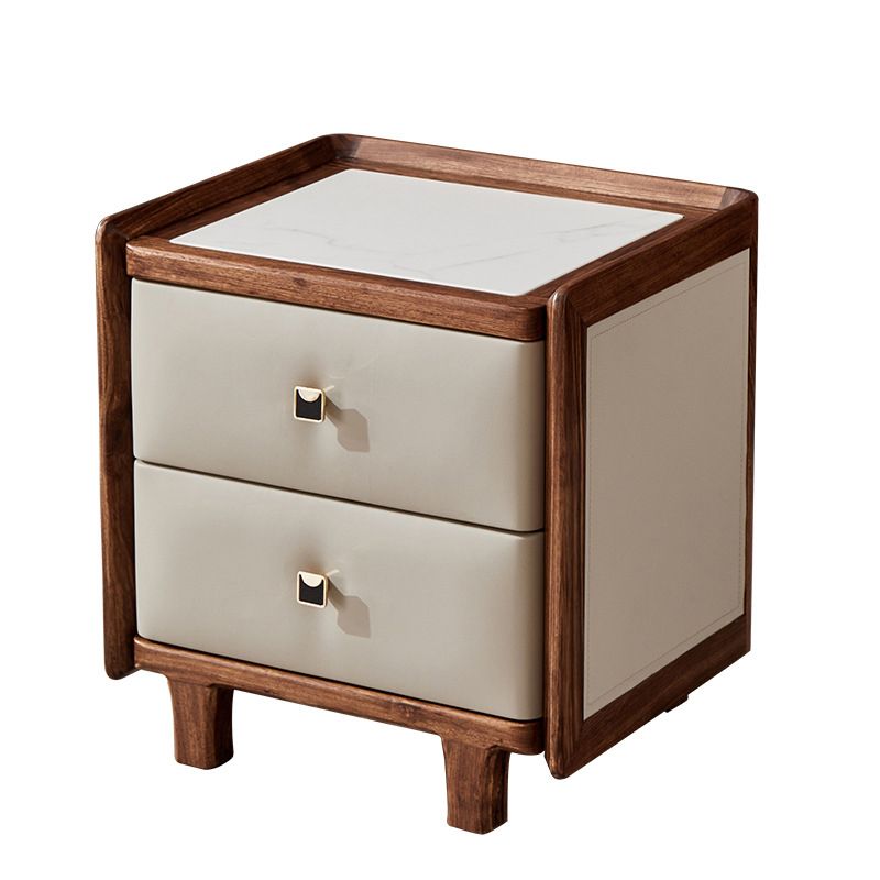 Traditional Accent Table Nightstand Antique Finish Bed Nightstand