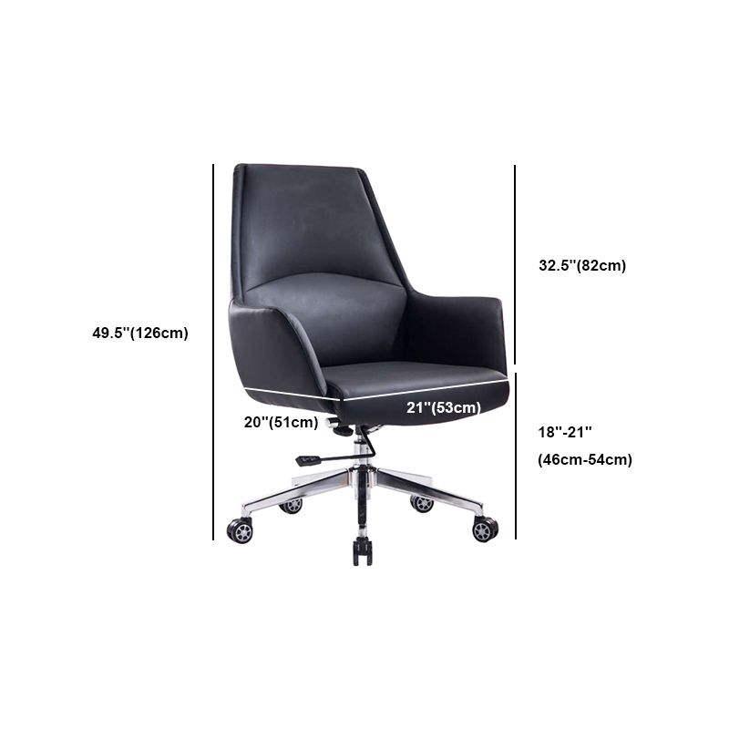 Contemporary Adjustable Executive Chair High Back Managers Chair