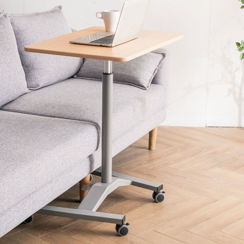 Adjustable Standing Office Desk Rectangular Shaped with Metal Legs