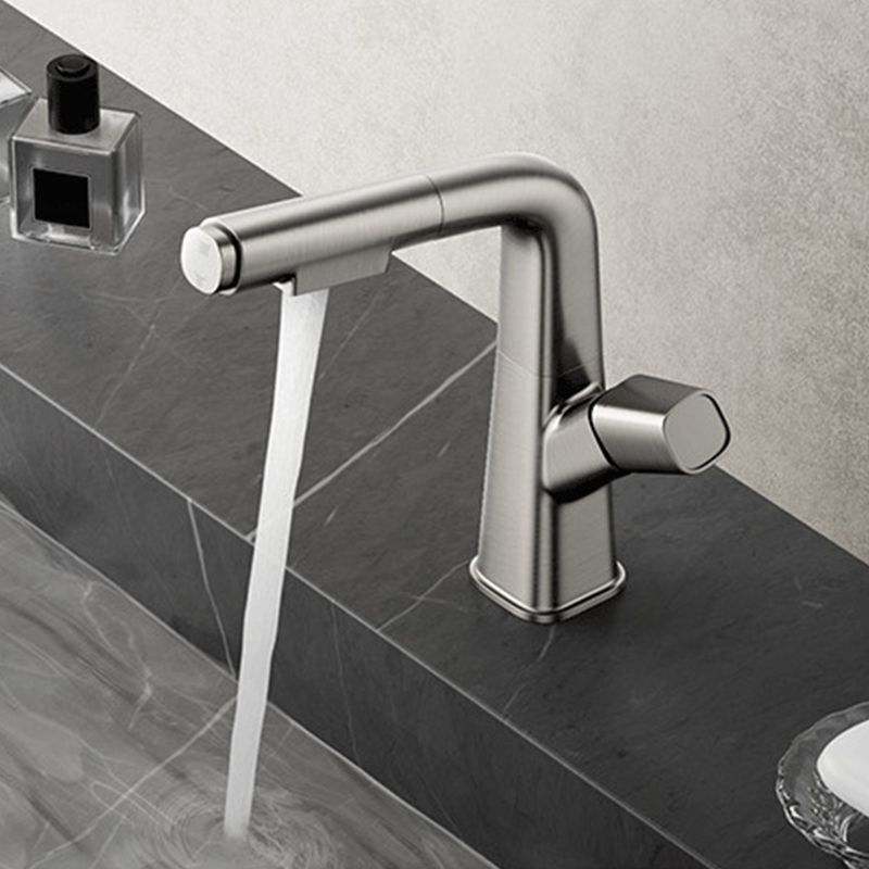 Basic Metal Sink Faucet Bathroom Centerset Faucet with Knob Handle