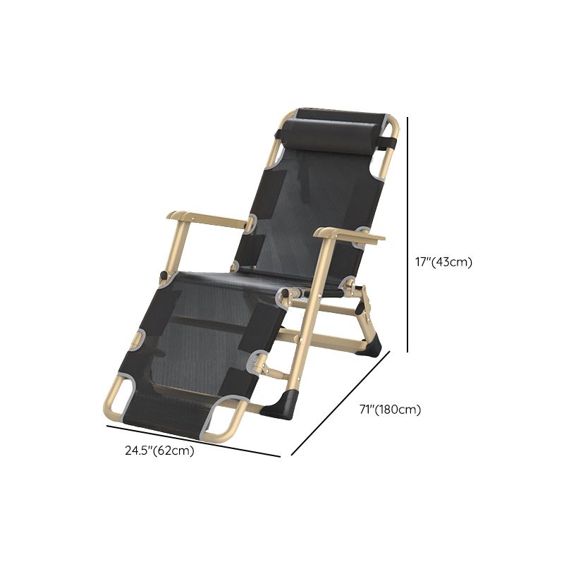 Adjustable Single Ergonimic Recliner with Metal Legs and Removable Cushions