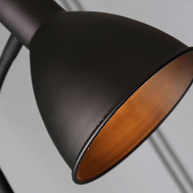 Nordic Bell Shade Vloer Standing Licht metalen Woonkamer Verstelbaar leesboeklamp