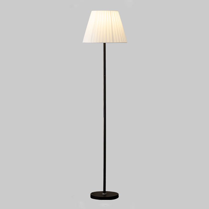 Fabric Floor Standing Lamp Simplicity Style Floor Light for Bedroom