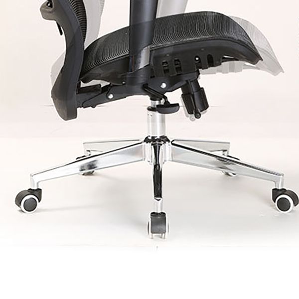 Modern Desk Chair Mesh Computer Chair Conference Chair in Black