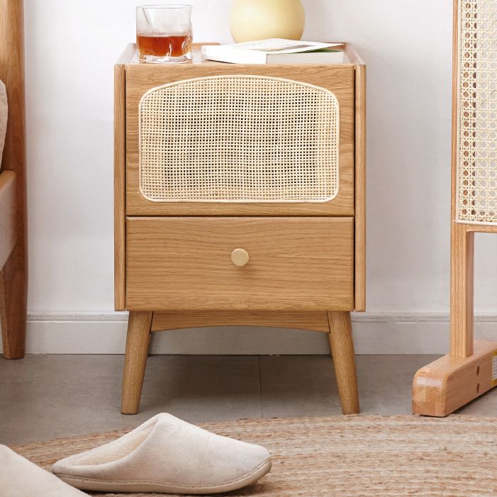 Oak Bedside Table for Nursery Modern & Contemporary Nightstand