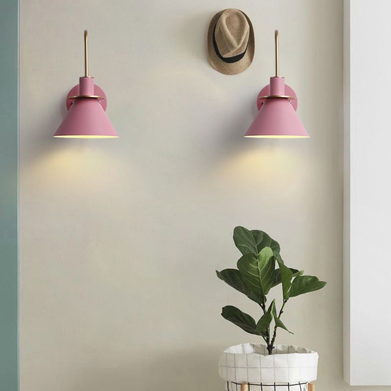 Industrial Colorful Vanity Light Simple Wall Light Sconce for Washroom