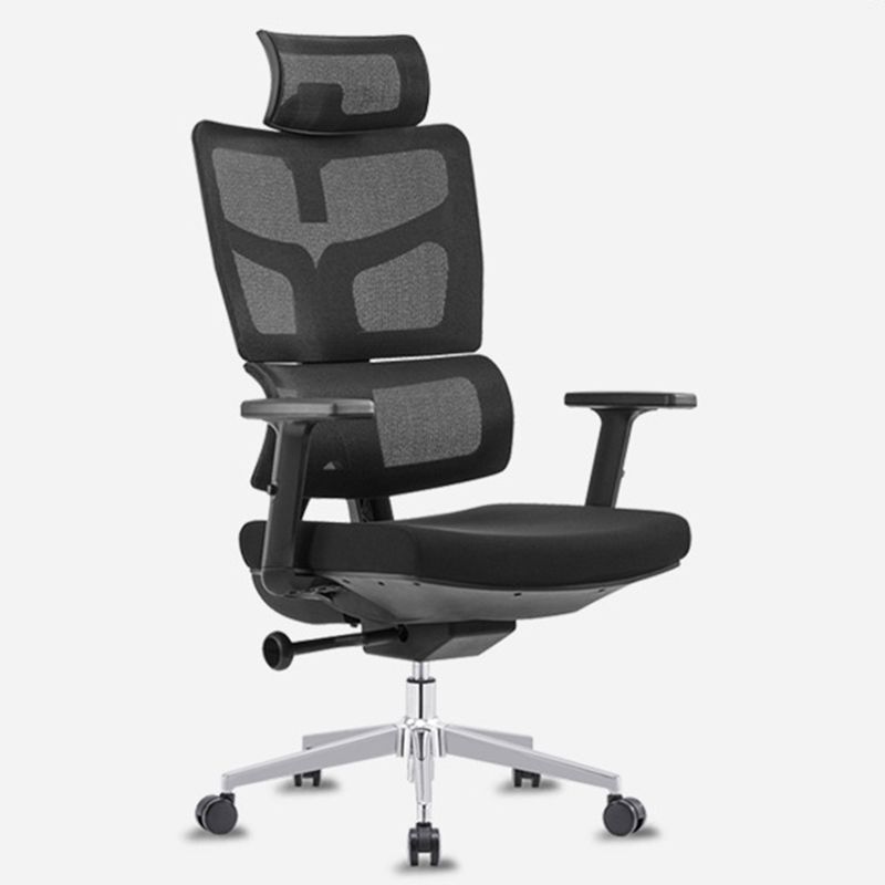 Removable Arms Office Chair Adjustable Seat Height Desk Chair with Wheels