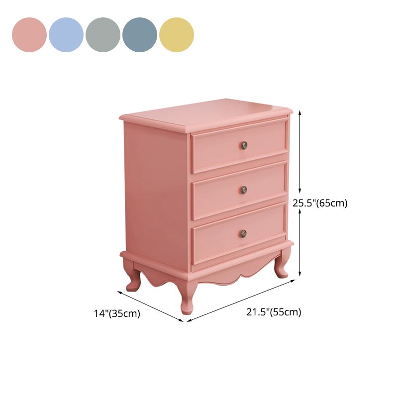 3-Drawer Bachelor's Chest Traditional Storage Chest for Bedroom