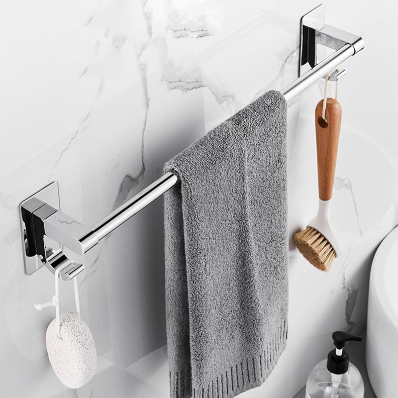 Polished Chrome Bathroom Accessory Set Modern Bath Shelf Anti-rust