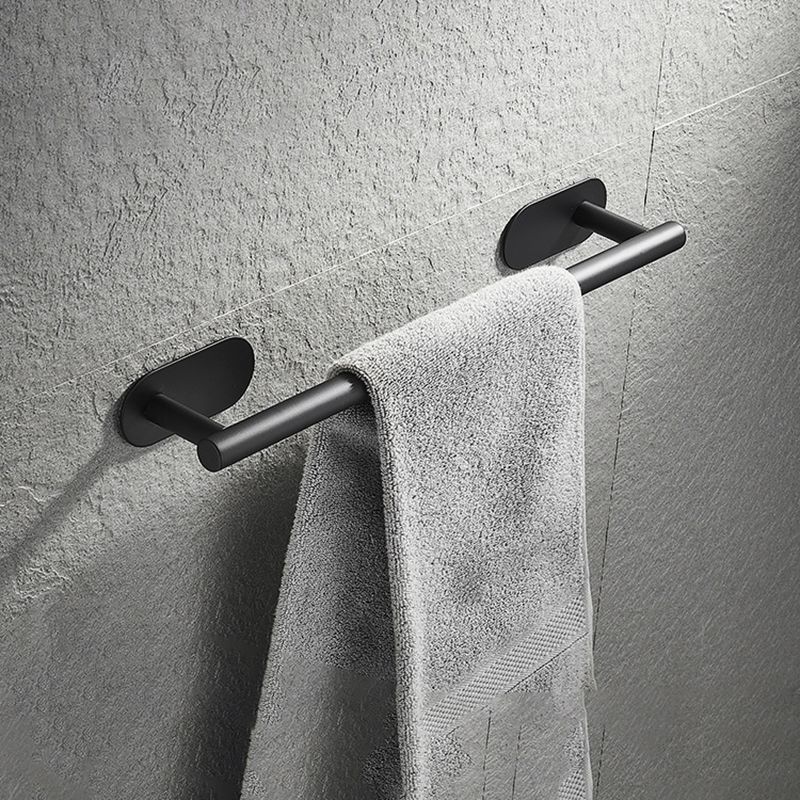 4 Piece Traditional Bathroom Hardware Set with Towel Bar Ring/Paper Holder & Robe Hook