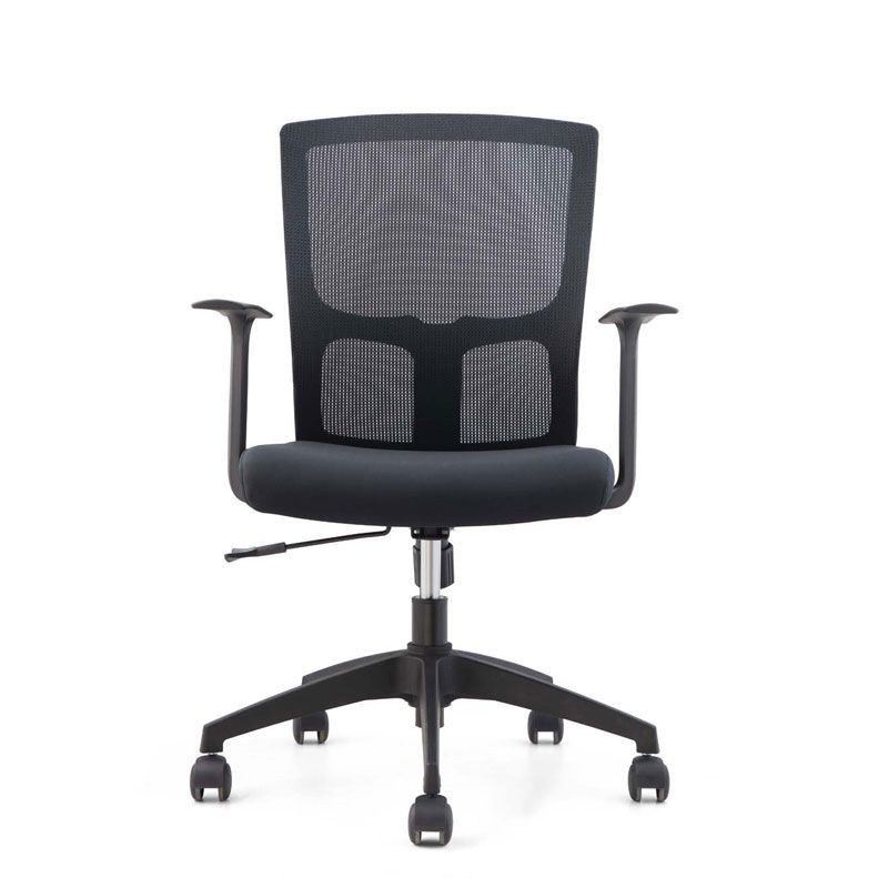 Contemporary Microfiber Chair Task Mid-Back Desk Chair for Office