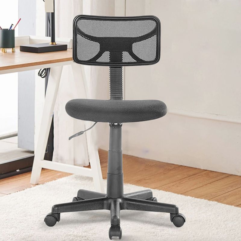 Modern No Arm Conference Chair Mesh Back Desk Chair for Home