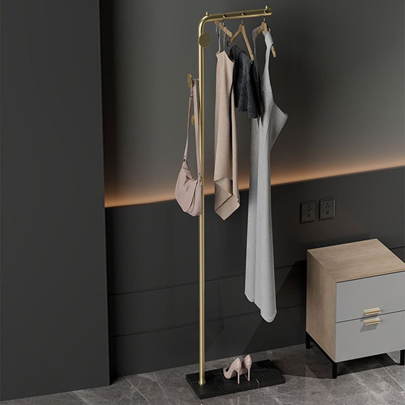 Modern Metal Hall Tree Free Standing Coat Rack Coat Hooks Coat Rack for Bedroom