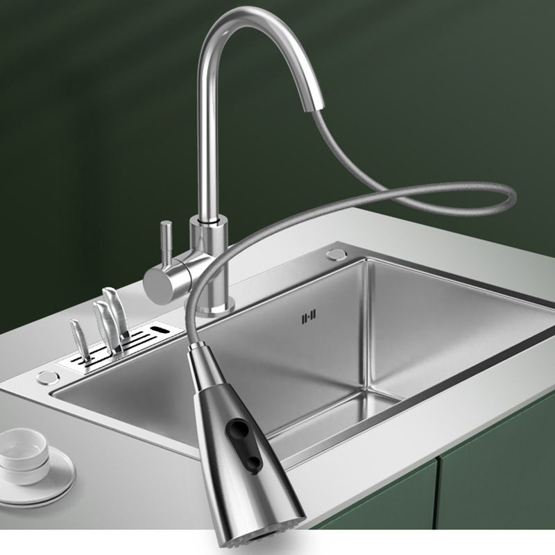 Stainless Steel Kitchen Sink Modern Kitchen Sink with Drain Assembly