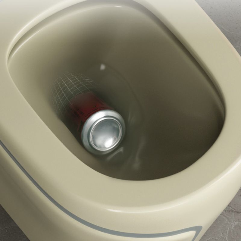 Traditional Ceramic Flush Toilet Seat Included Urine Toilet for Washroom