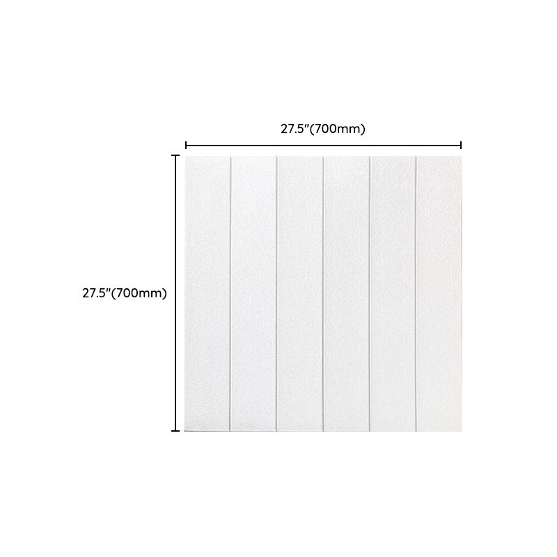 Modern Indoor Wall Tile Peel and Press Waterproof Wall Tile with Wood Look