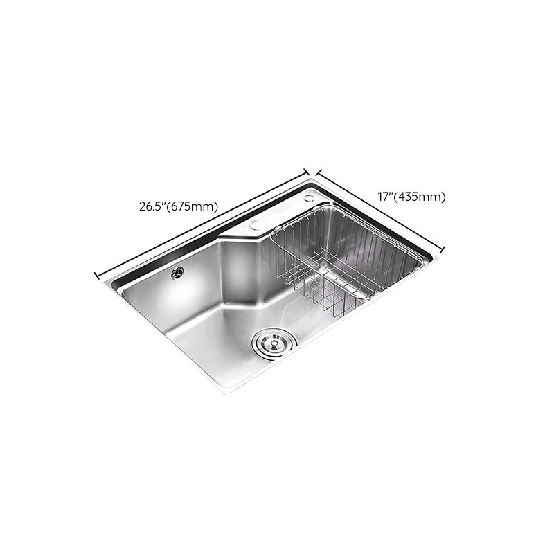 Modern Style Kitchen Sink Undermount Corrosion Resistant Kitchen Double Sink