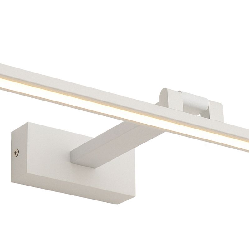 Modern Minimalist Style Linear Wall Mount Light Fixture Aluminum Wall Mounted Vanity Lights for Bathroom