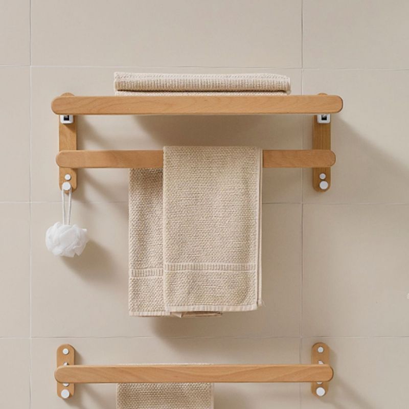 Modern Natural Bathroom Accessory As Individual Or As a Set in Solid Wood