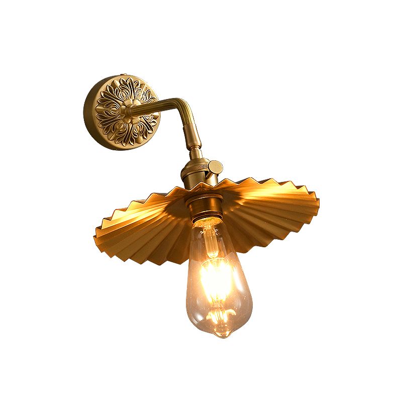 American Style Copper Wall Light Sconces 1 Light Sconce Light Fixtures