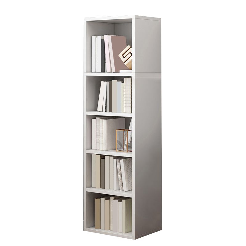 Closed Wooden Bookcase Modern Minimalist Home Corner Bookshelf