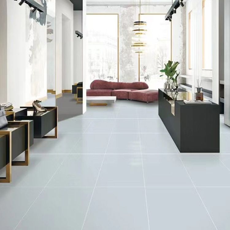 Solid Color Singular Tile Modern Straight Edge Matte Rectangular Floor Tile