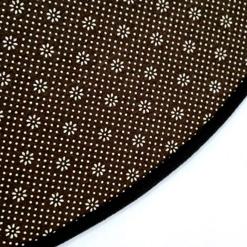 Moroccan Geometric Pattern Rug Green Polypropylene Carpet Anti-Slip Pet Friendly Washable Rug for Parlor
