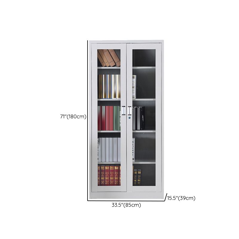 Modern File Cabinet Solid Color Metal Filing Cabinet for Home Office